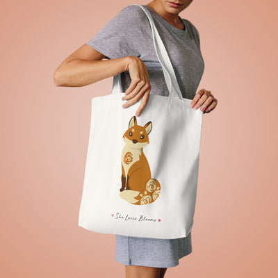 Feline Foxy Cotton Tote Bag