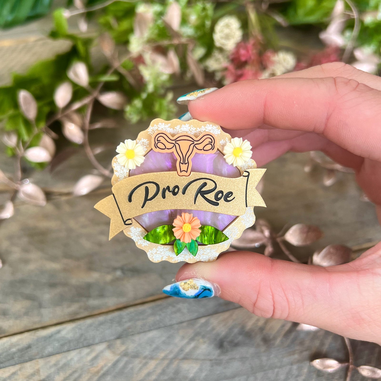 Poly Paige Pro Roe Brooch