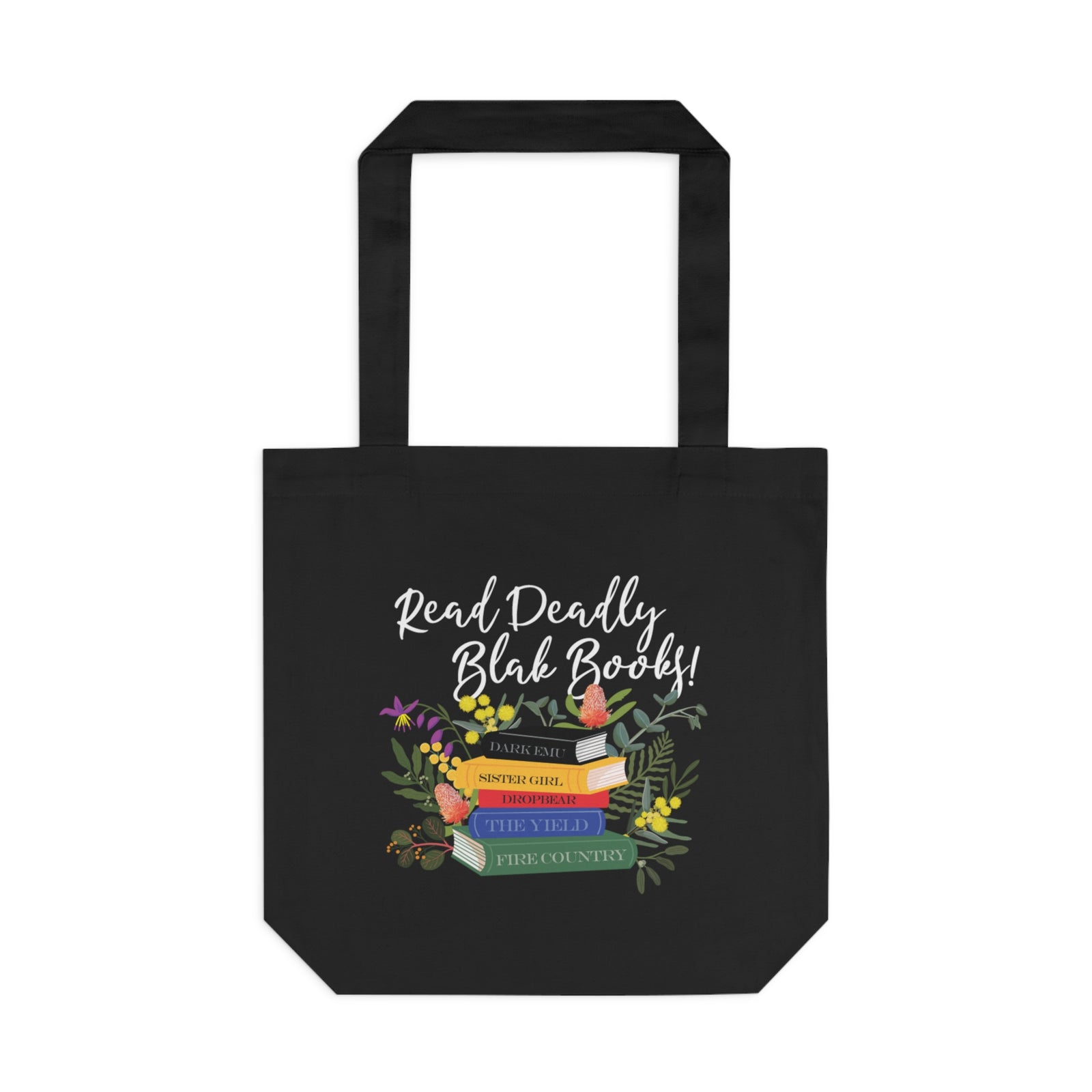 Read Deadly Books Cotton Tote Bag