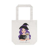 Witchy Hoot Cotton Tote Bag