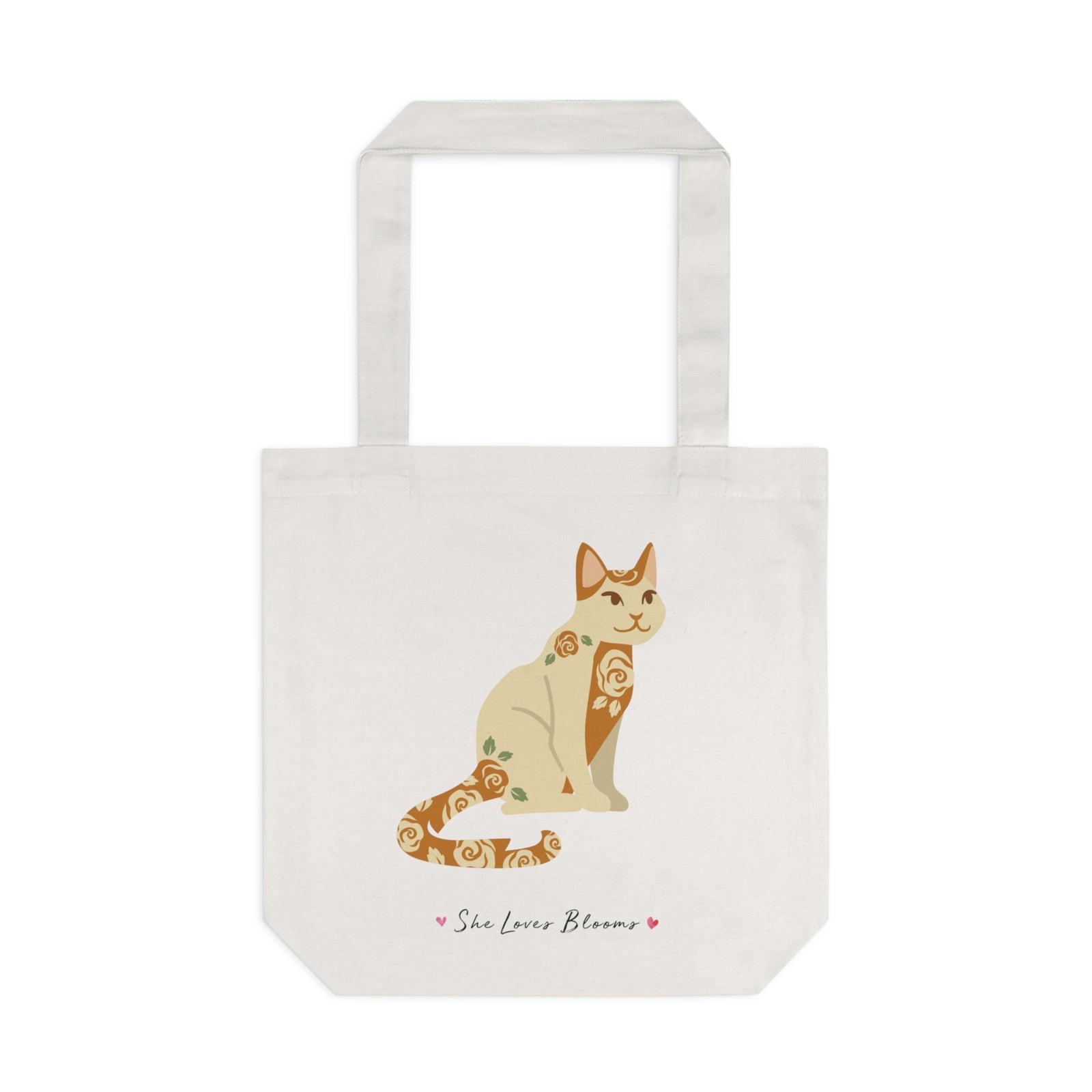 Kitty Peranakan Cotton Tote Bag
