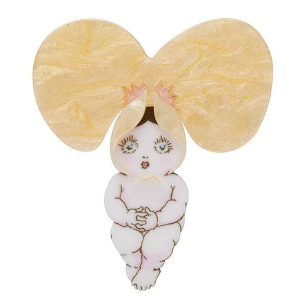 Erstwilder x May Gibbs Peababy Brooch