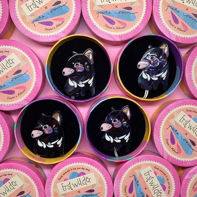 Peter Cromer x Erstwilder The Talkative Tasmanian Devil Brooch