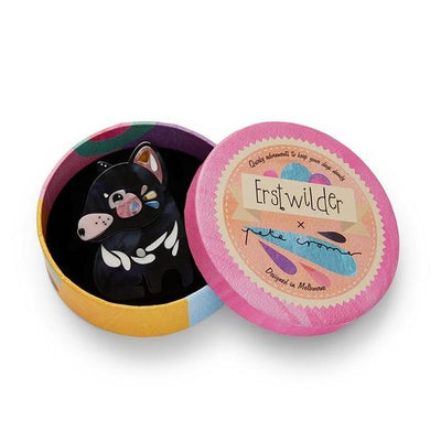 Peter Cromer x Erstwilder The Talkative Tasmanian Devil Brooch