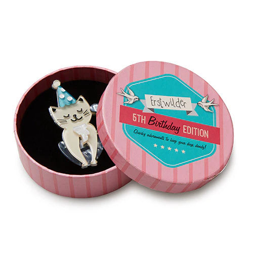 Erstwilder 5th Birthday Party Animal Brooch