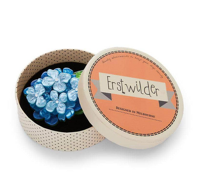 Erstwilder Heartfelt Hydrangea Brooch