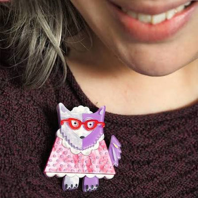 Erstwilder x Pete Cromer That's Not Grandma Brooch