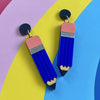 Little Pig Jewellery Acrylic Pencil Earrings freeshipping - SheLovesBlooms