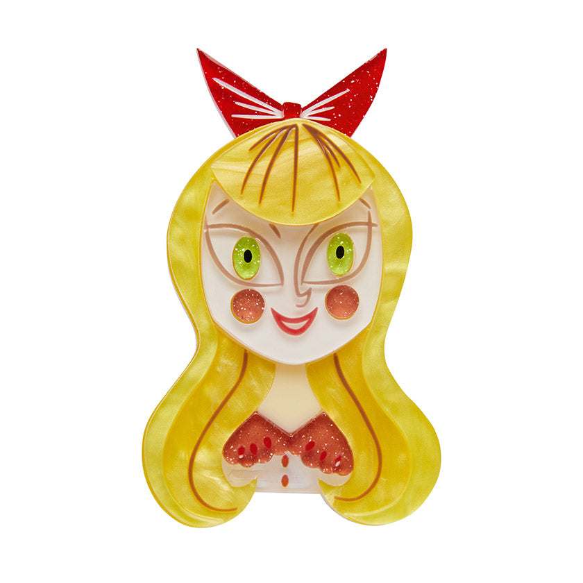 Erstwilder x Kitschy Witch A Curiouser Alice Brooch freeshipping - SheLovesBlooms