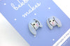 BekBek Makes Little Bunny Acrylic Earrings freeshipping - SheLovesBlooms