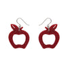 Erstwilder Essential Eaten Apple Glitter Resin Drop Earrings -Red freeshipping - SheLovesBlooms