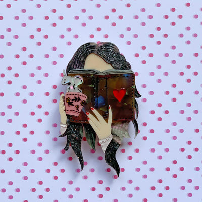 Novel-Tea Brooch freeshipping - SheLovesBlooms