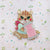 Caramel Bobbin Kitty Brooch🧵 freeshipping - SheLovesBlooms