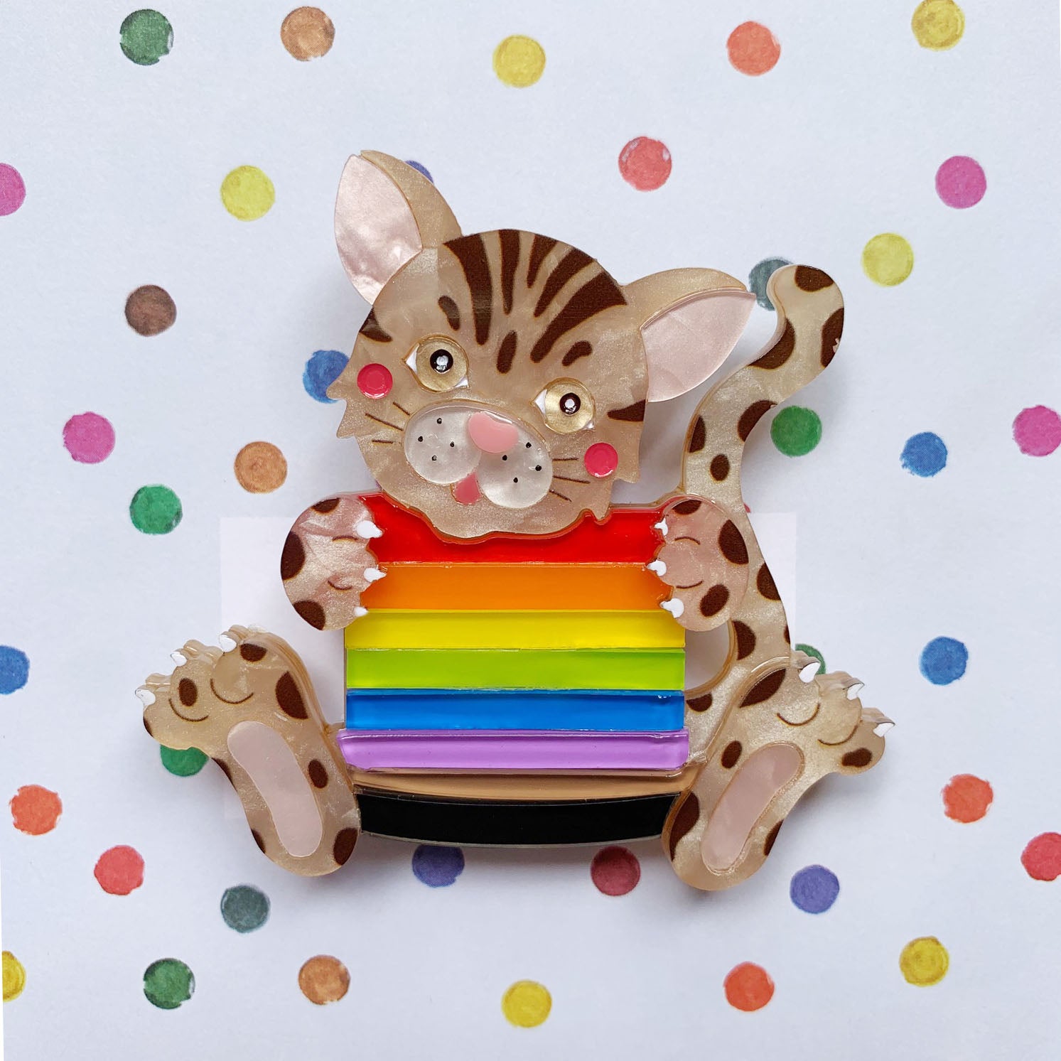 Love Wins Leo Brooch freeshipping - SheLovesBlooms